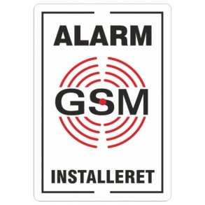 Alarm klister-mærker på ene - Alarm klister mærker - Legtech Aps