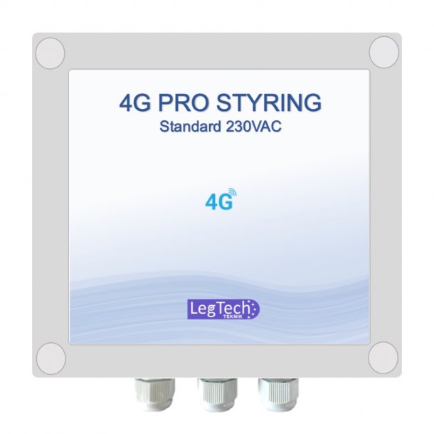 4G PRO SMS Styring (Direkte 230VAC)