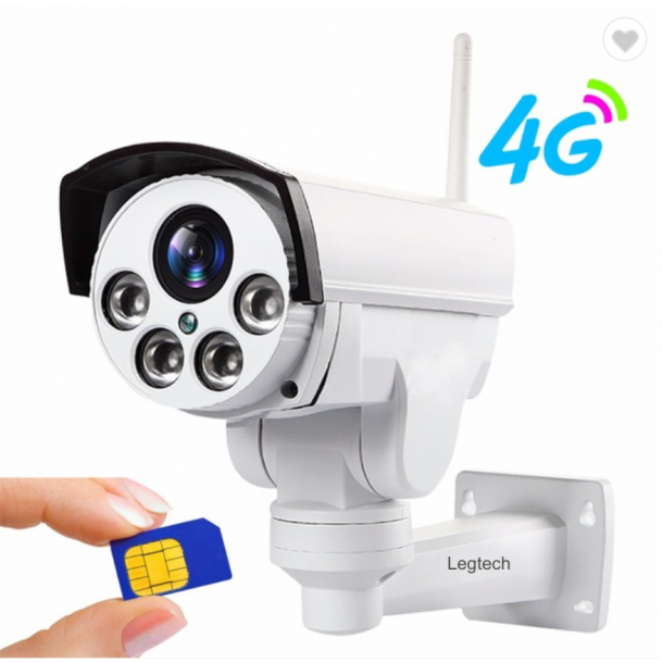 4G sim-kort IP-camera (Udendrs Kamera)