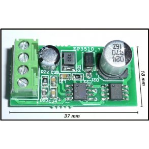 DC/DC Converter +3V til 12V / 0,5A 