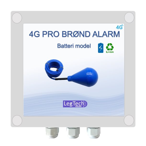 4G PRO BRND ALARM (Batteri Model)